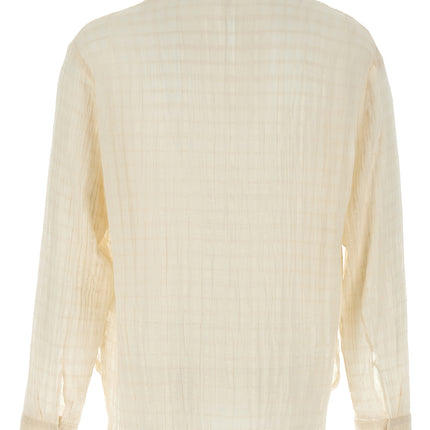 SÉFR Beige Cotton Blouse