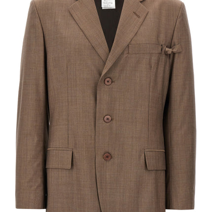 Magliano Brown Virgin Wool Blazer