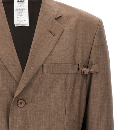 Magliano Brown Virgin Wool Blazer