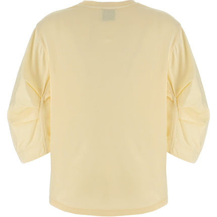 NUDE Beige Cotton T-Shirt