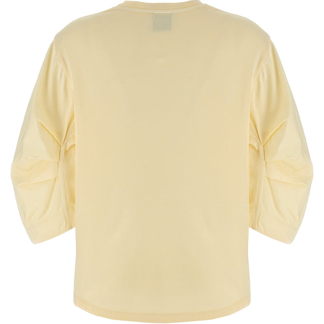 NUDE Beige Cotton T-Shirt
