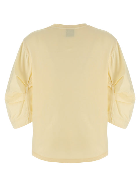 NUDE Beige Cotton T-Shirt