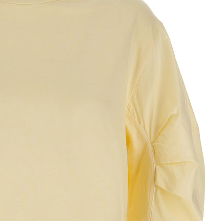 NUDE Beige Cotton T-Shirt