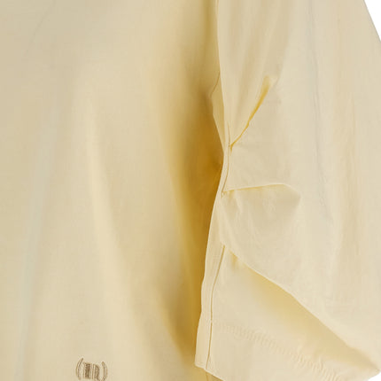 NUDE Beige Cotton T-Shirt