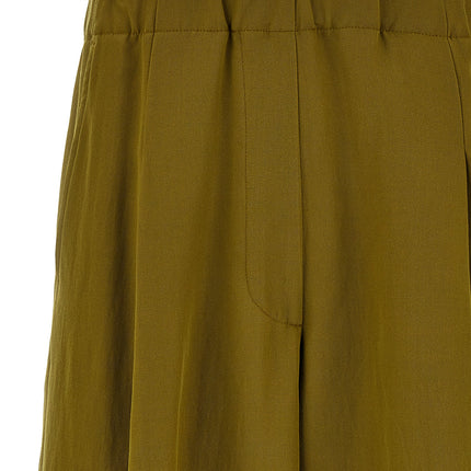 Dries Van Noten Bicolor Wool Casual Pants