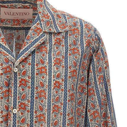 Valentino Garavani Multicolor Cotton Blouse