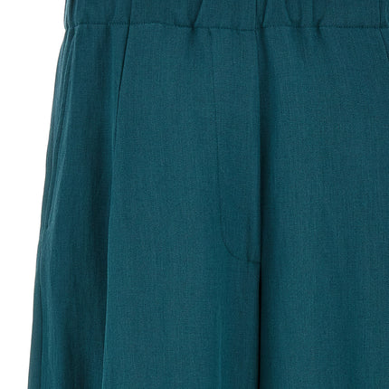 Dries Van Noten Bicolor Wool Casual Pants