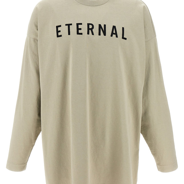 Fear Of God Gray Cotton T-Shirt