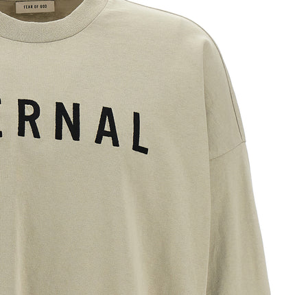 Fear Of God Gray Cotton T-Shirt