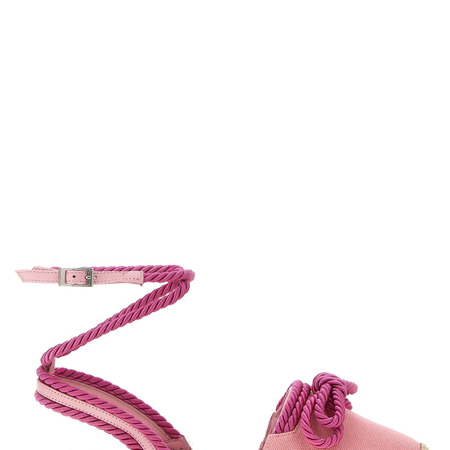 MACH & MACH Multicolor Cotton Espadrilles