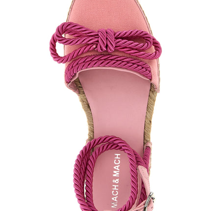MACH & MACH Multicolor Cotton Espadrilles