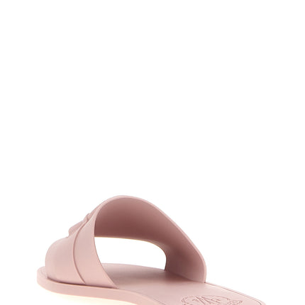 Moncler Multicolor Elastane Slides
