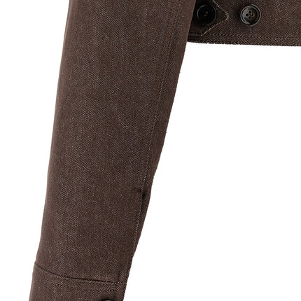 Max Mara Brown Cotton Blazer