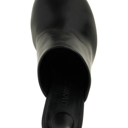 Jacquemus Black Lamb Leather High Heel Pumps
