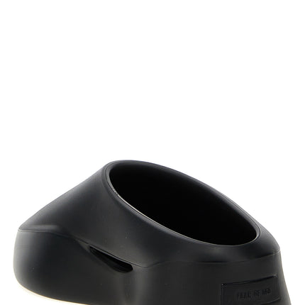 Fear Of God Black Rubber Clogs