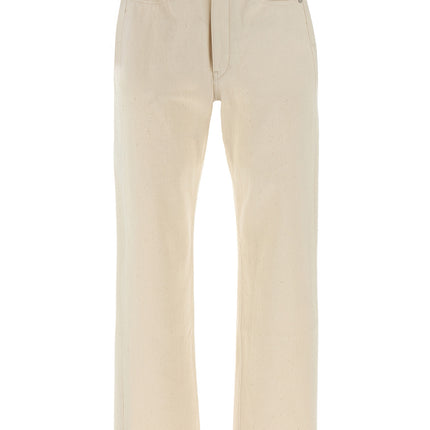Jil Sander Beige Cotton Jeans Denim