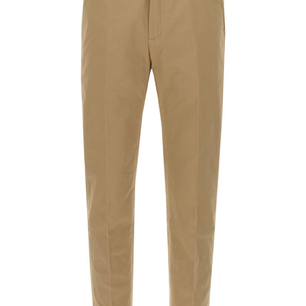 Department 5 Beige Cotton Cropped Pants