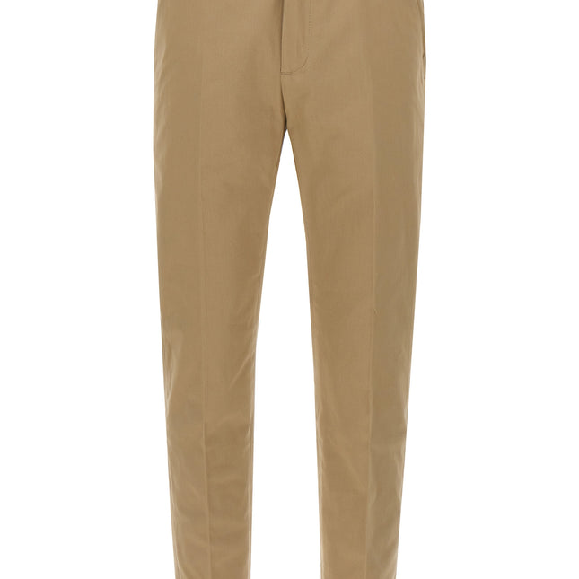 Department 5 Beige Cotton Cropped Pants