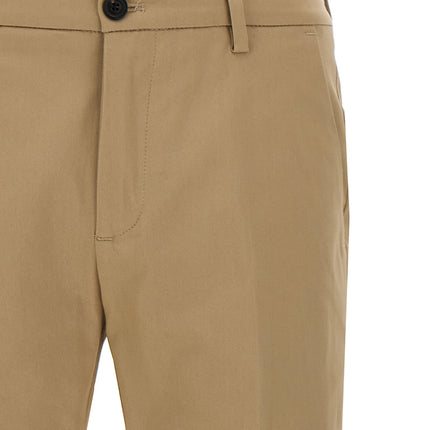 Department 5 Beige Cotton Cropped Pants