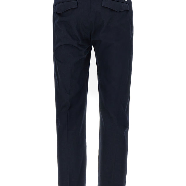 Department 5 Blue Cotton Cropped Pants