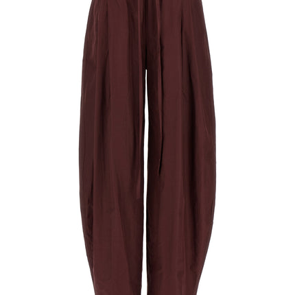 The Andamane Bordeaux Polyester Casual Pants