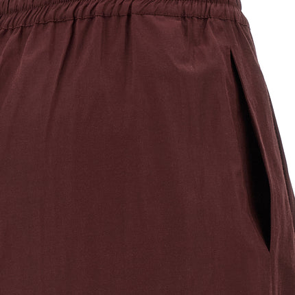 The Andamane Bordeaux Polyester Casual Pants