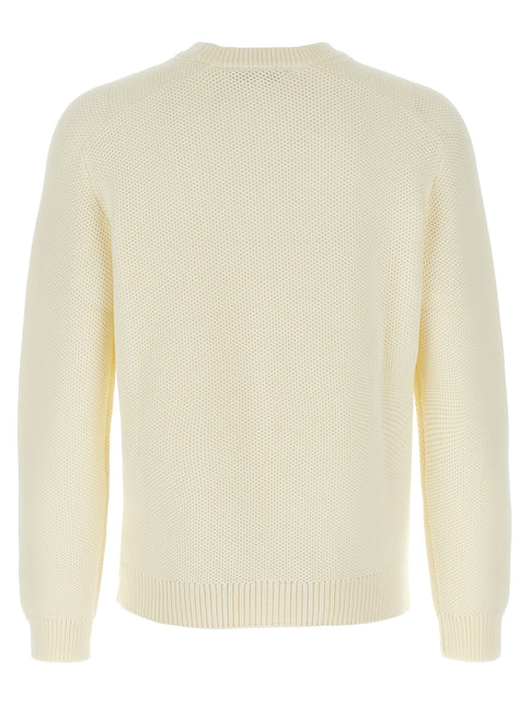 Maison Kitsuné White Cotton Cardigan