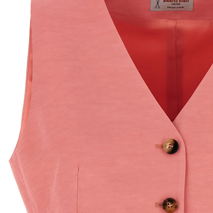 Alberto Biani Multicolor Viscose Sleeveless Jacket