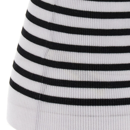 Khaite Bicolor Wool Sleeveles T-Shirt