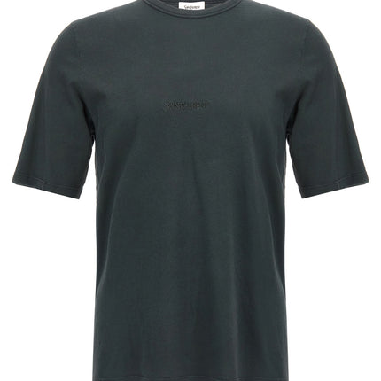 Saint Laurent Black Cotton T-Shirt