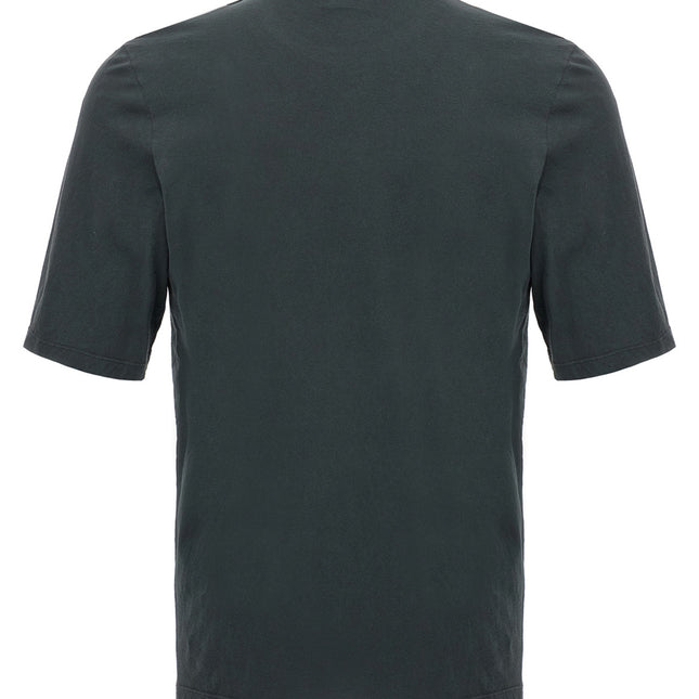 Saint Laurent Black Cotton T-Shirt