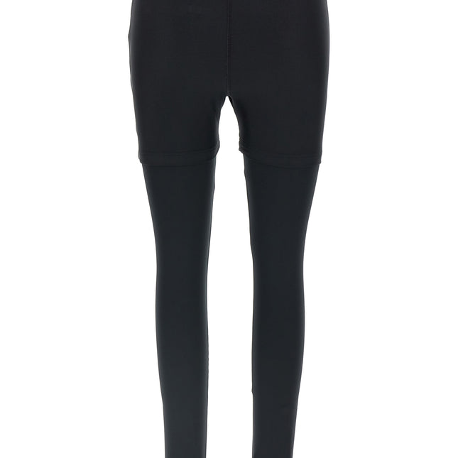 Balenciaga Black Polyester Leggings