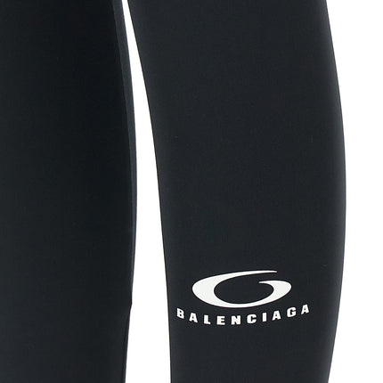 Balenciaga Black Polyester Leggings