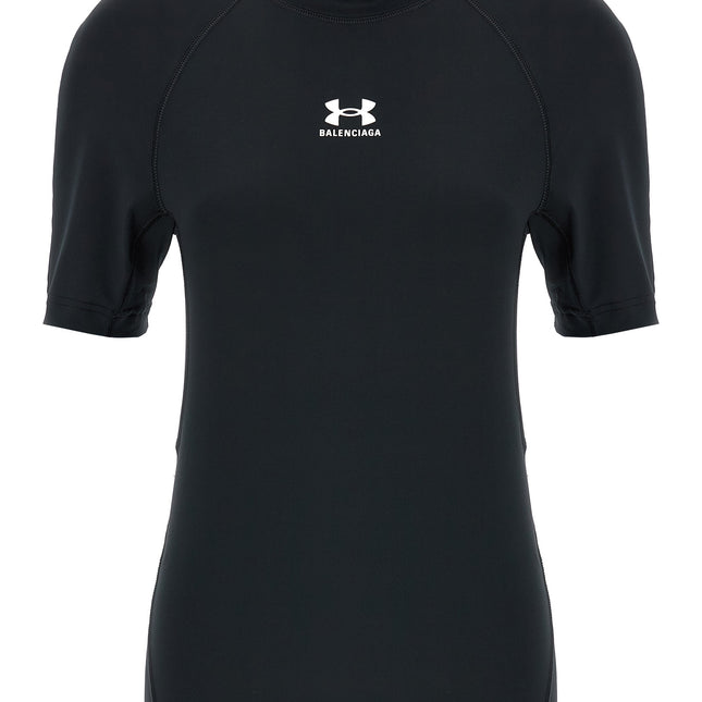 Balenciaga Black Polyester T-Shirt
