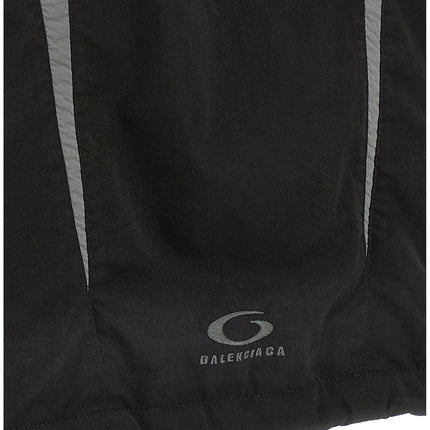 Balenciaga Black Polyester Shell Jacket