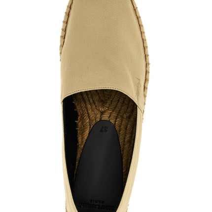 Saint Laurent Beige Cotton Espadrilles
