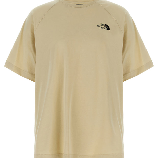 The North Face Beige Cotton T-Shirt