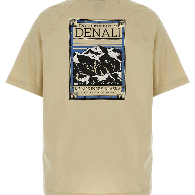 The North Face Beige Cotton T-Shirt