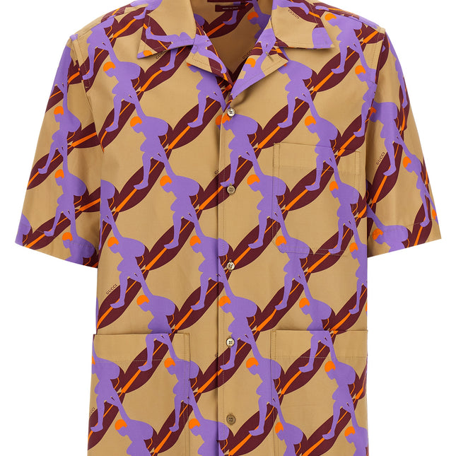 Gucci Multicolor Cotton Blouse