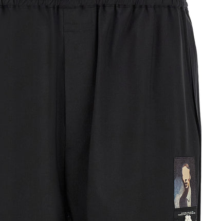 Undercover Black Wool Casual Pants