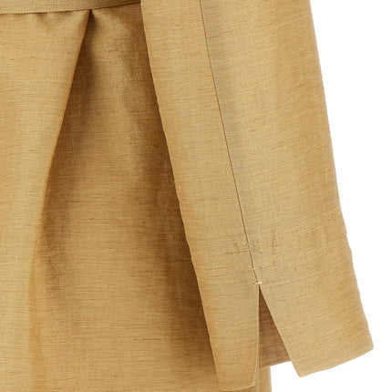 Max Mara Beige Fluorofiber Coat