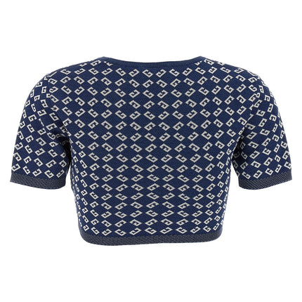 Givenchy Blue Viscose T-Shirt
