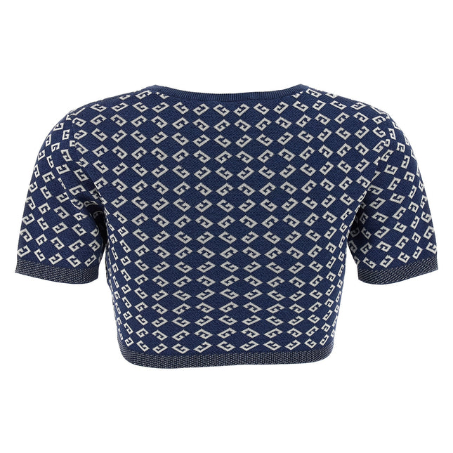 Givenchy Blue Viscose T-Shirt