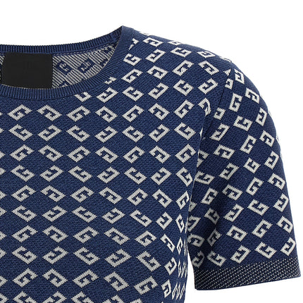 Givenchy Blue Viscose T-Shirt