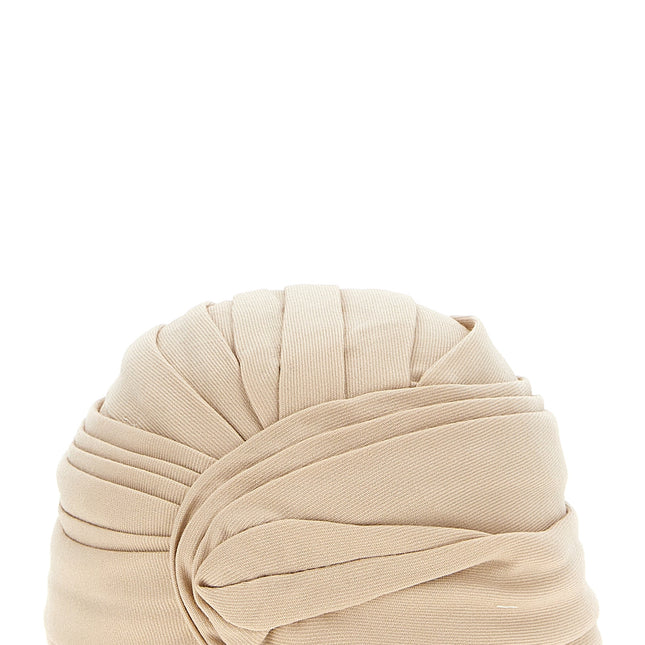 Valentino Garavani Beige Virgin Wool Hat