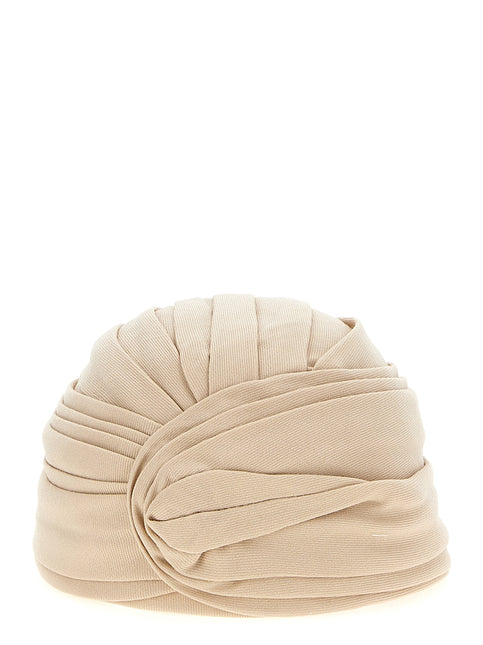 Valentino Garavani Beige Virgin Wool Hat