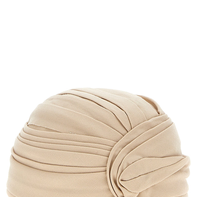 Valentino Garavani Beige Virgin Wool Hat