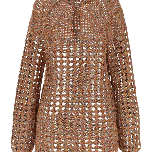 Valentino Garavani Multicolor Linen Cardigan