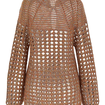 Valentino Garavani Multicolor Linen Cardigan