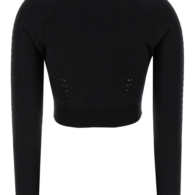 Dolce & Gabbana Black Viscose Cardigan